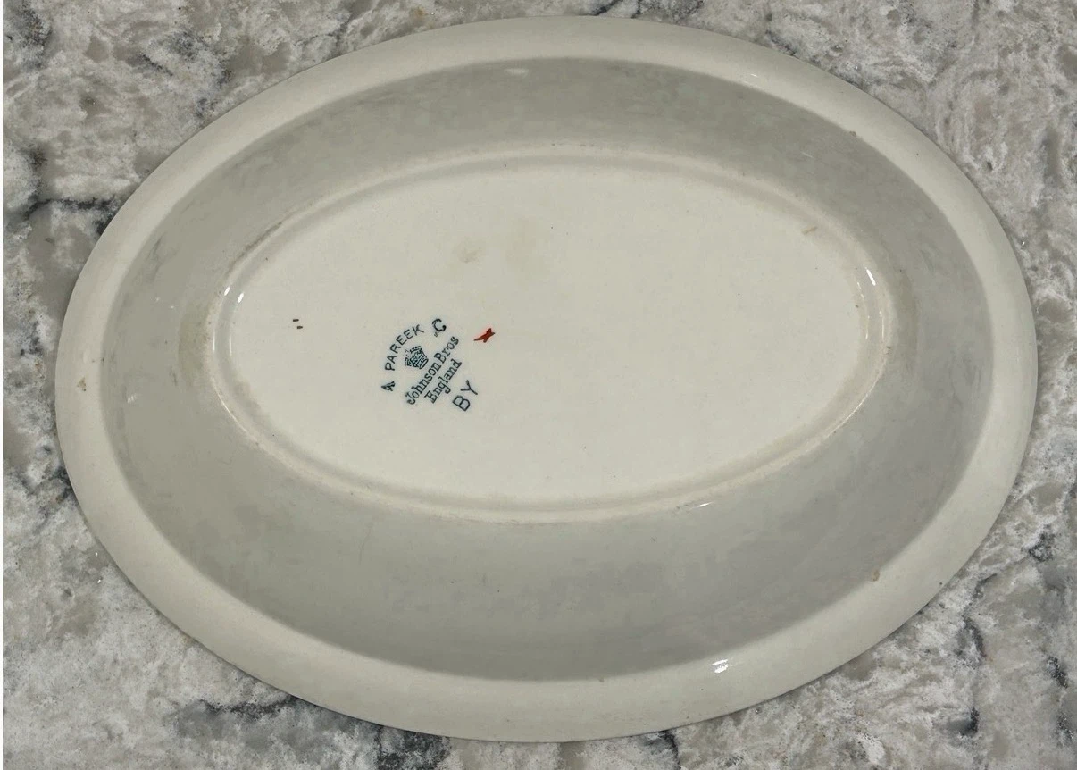 Pareek C Johnson Bros England Oval Serving Bowl - photo 3