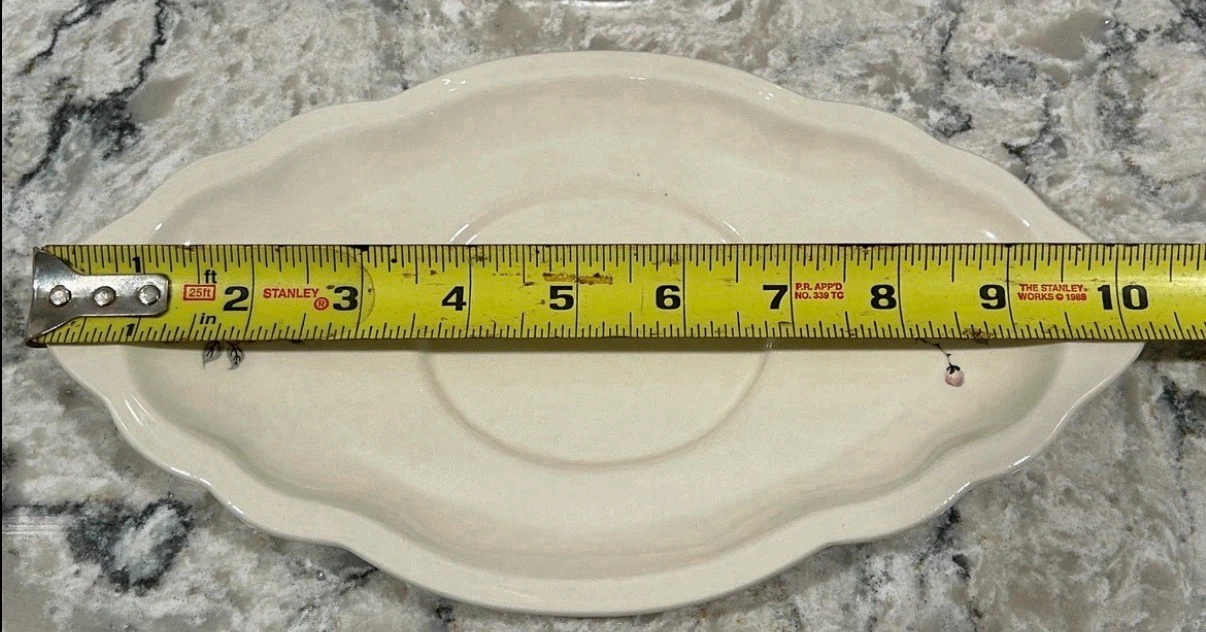 Vintage Gravy Boat with Detachable Underplate - photo 3