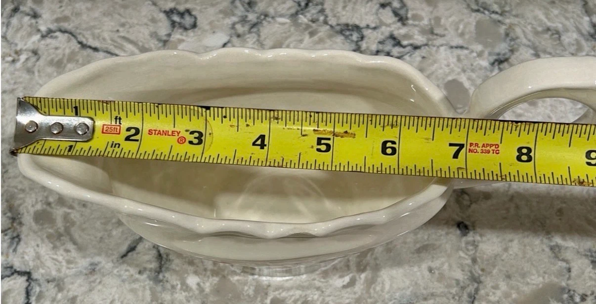 Vintage Gravy Boat with Detachable Underplate - photo 4