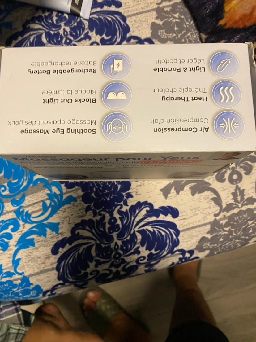 Dr. Ho's Eye Massager with Air Compression and Heat - photo 2