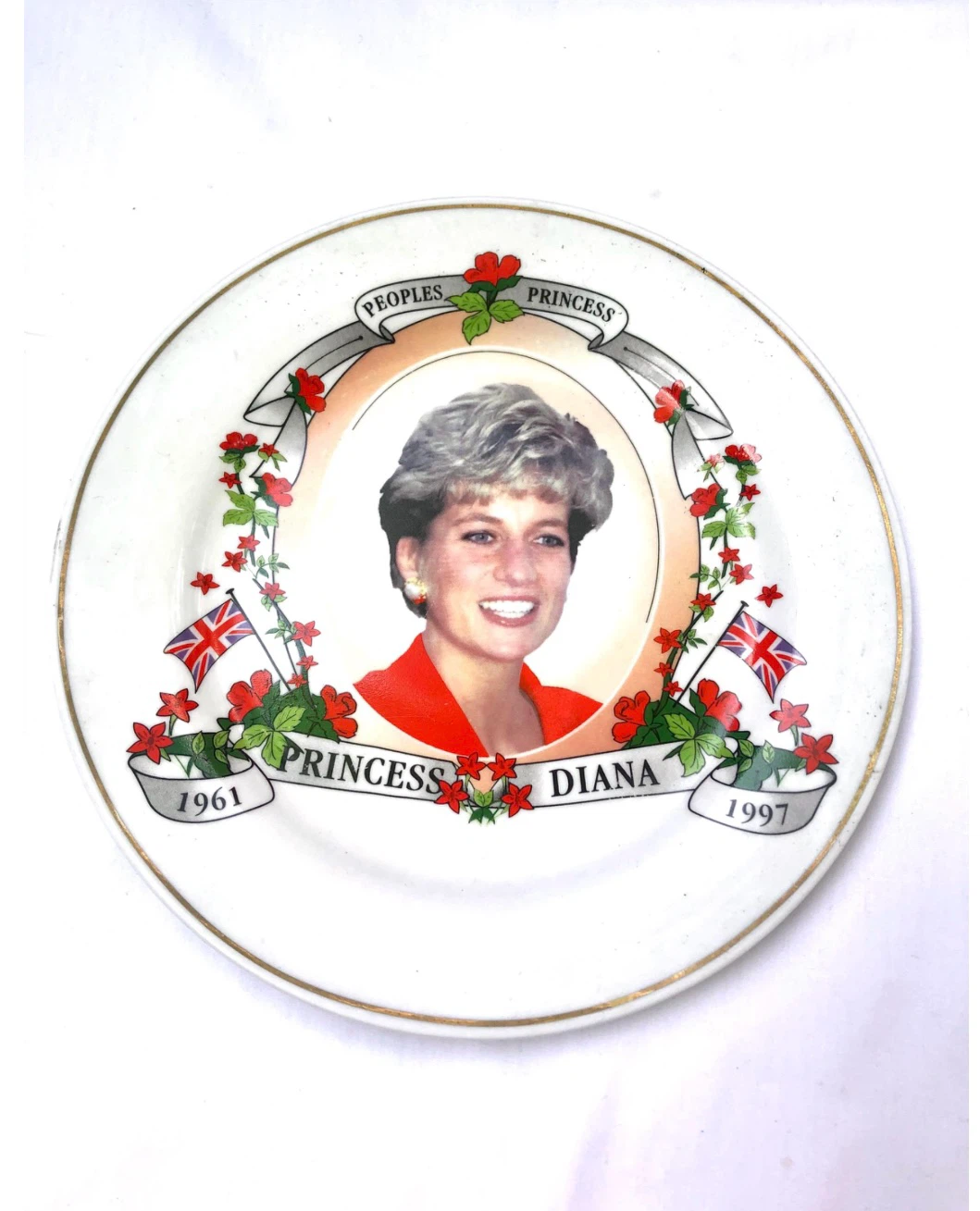 Princess Diana Memorial Plate