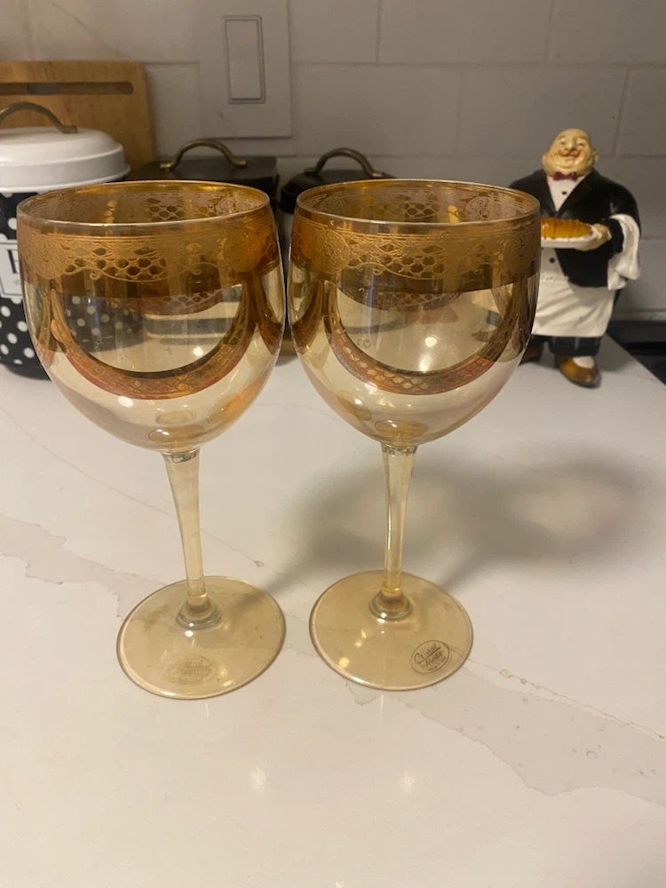 Cristal Mode Wine Glasses - Set of 2