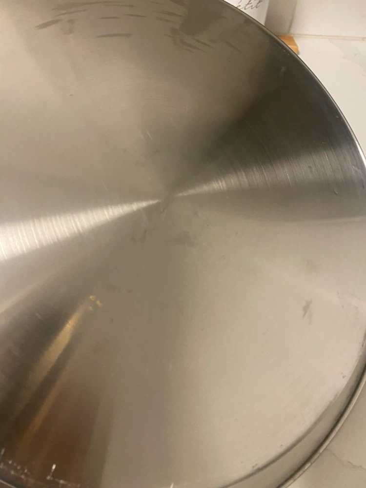 Round Stainless Steel Serving Tray - photo 2