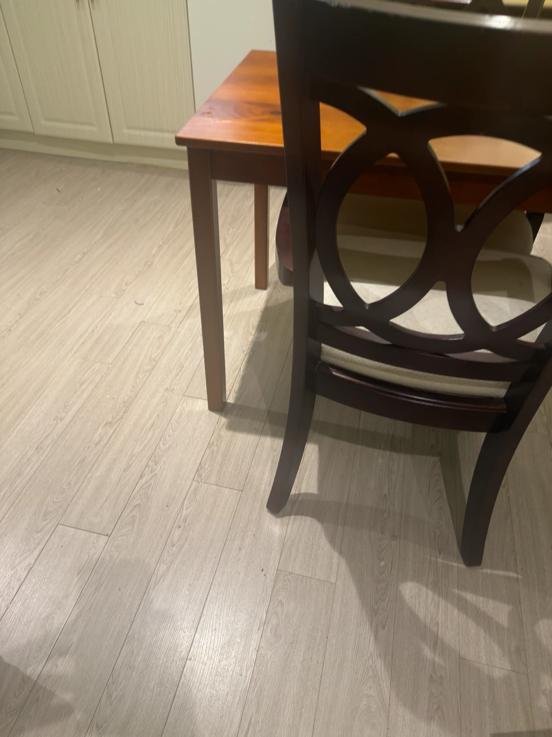 Wooden Dining Table with 2 chairs - photo 2