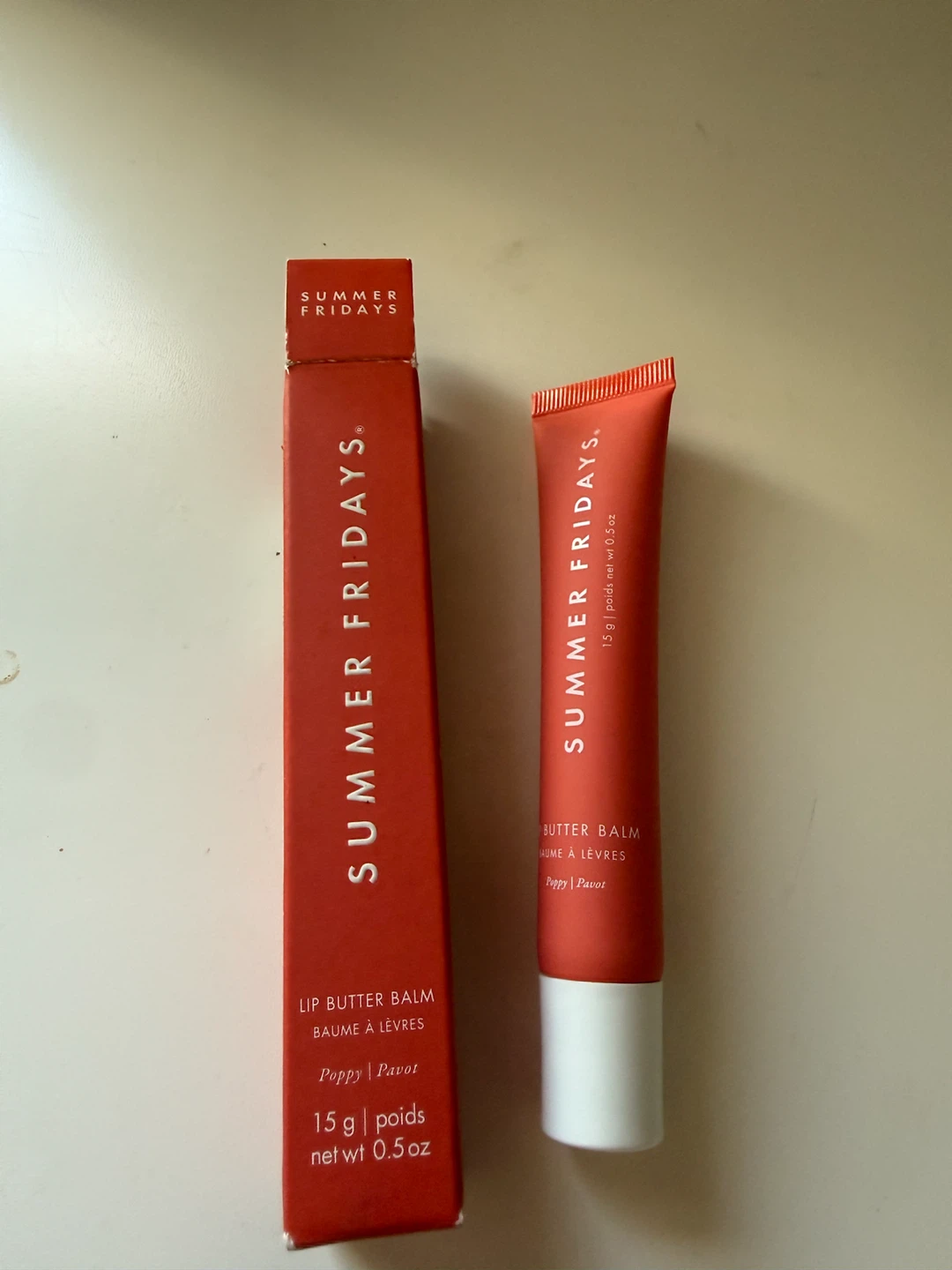 BRAND NEW Summer Fridays Lip Butter Balm - Poppy - photo 2
