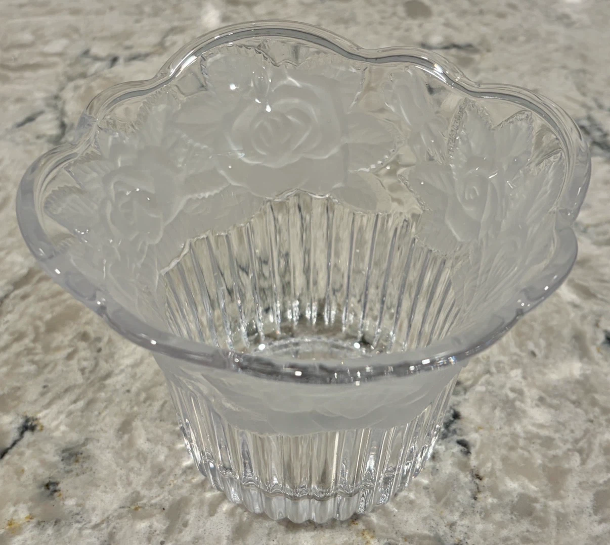 Studio Nova Winter Rose Crystal Potpourri Bowl/Candy Dish - photo 2