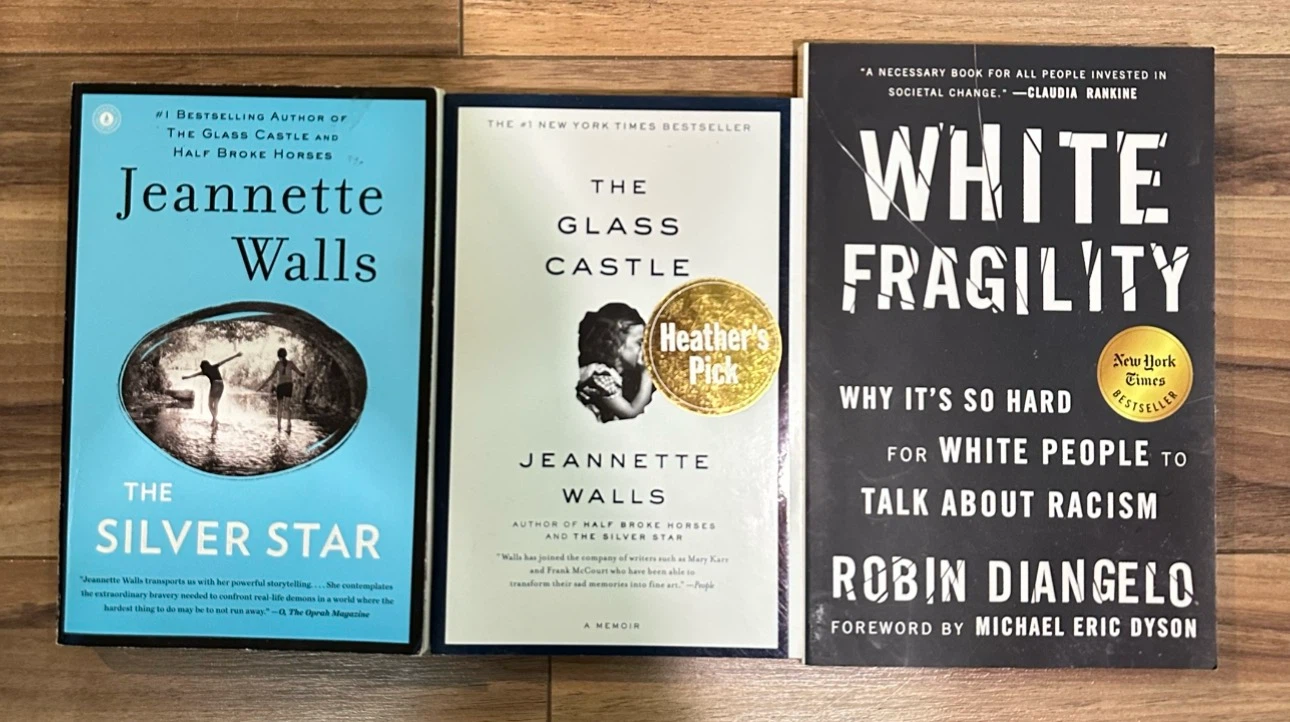 The Glass Castle, The Silver Star, White Fragility
