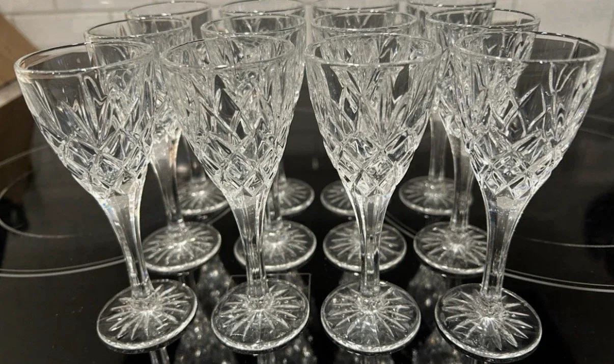 Bohemia Cut Crystal Liqueur Glasses – Set of 12 (or set of 6)