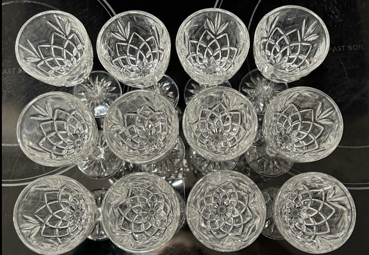 Bohemia Cut Crystal Liqueur Glasses – Set of 12 (or set of 6) - photo 2