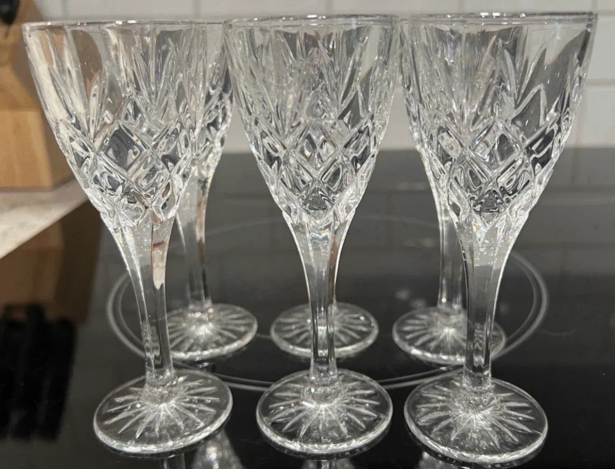 Bohemia Cut Crystal Liqueur Glasses – Set of 12 (or set of 6) - photo 3