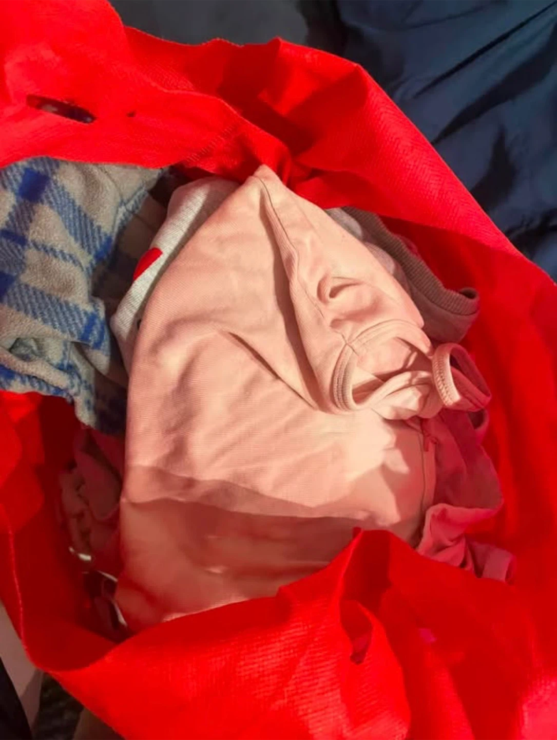 Bag of day care quality baby cloths