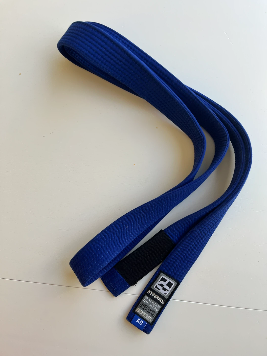 Hyperfly Blue Brazilian Jiu-Jitsu Belt A0
