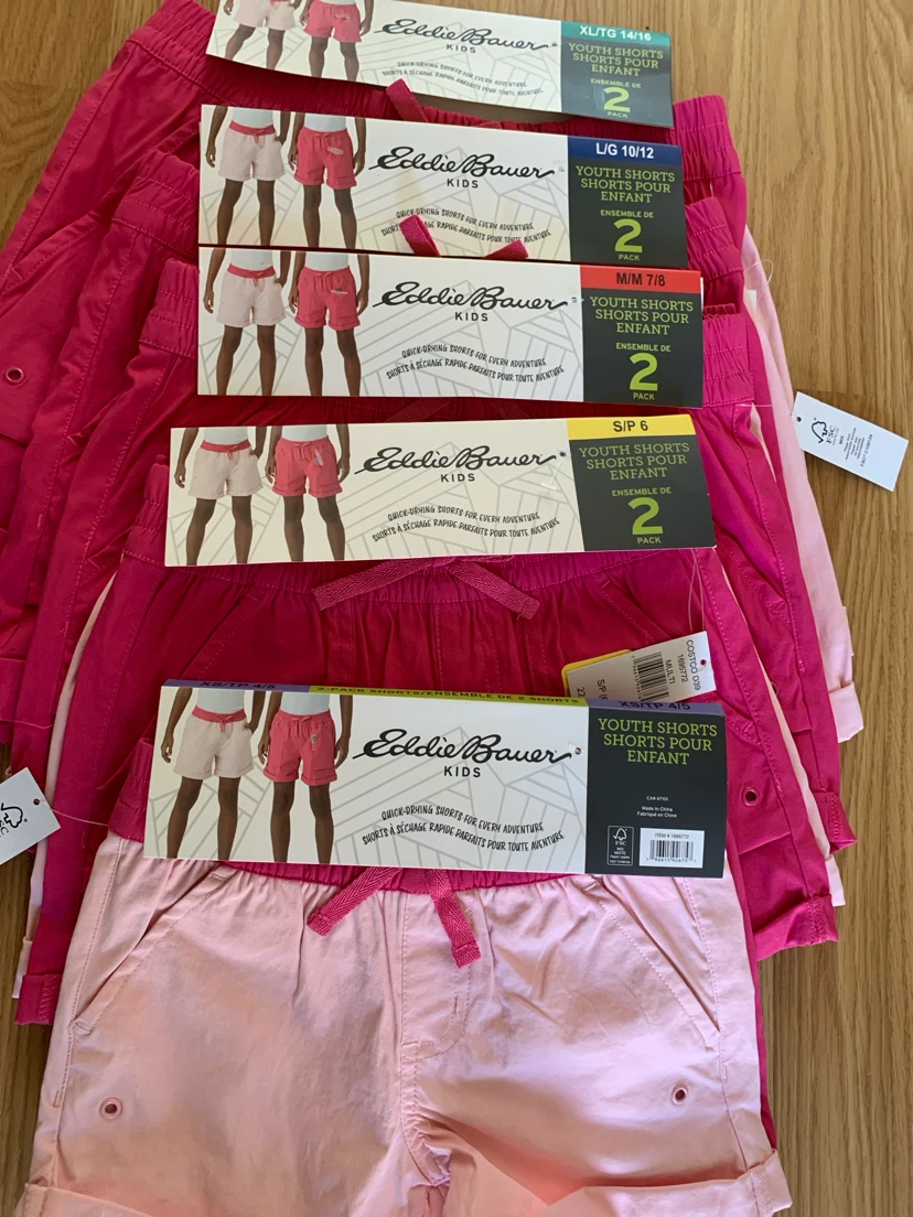 Eddie Bauer Kids Youth Shorts (2 Pack) - photo 3