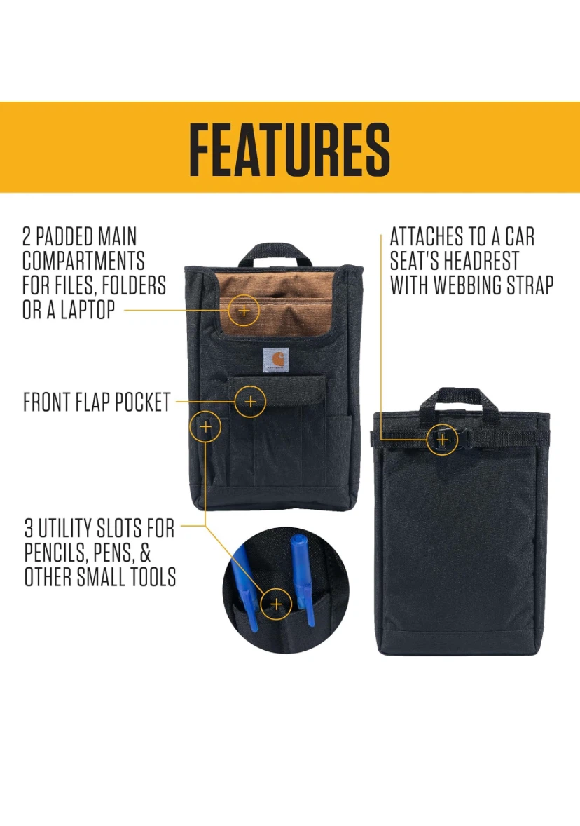 Carhartt Front Seat Car Organizer - photo 5