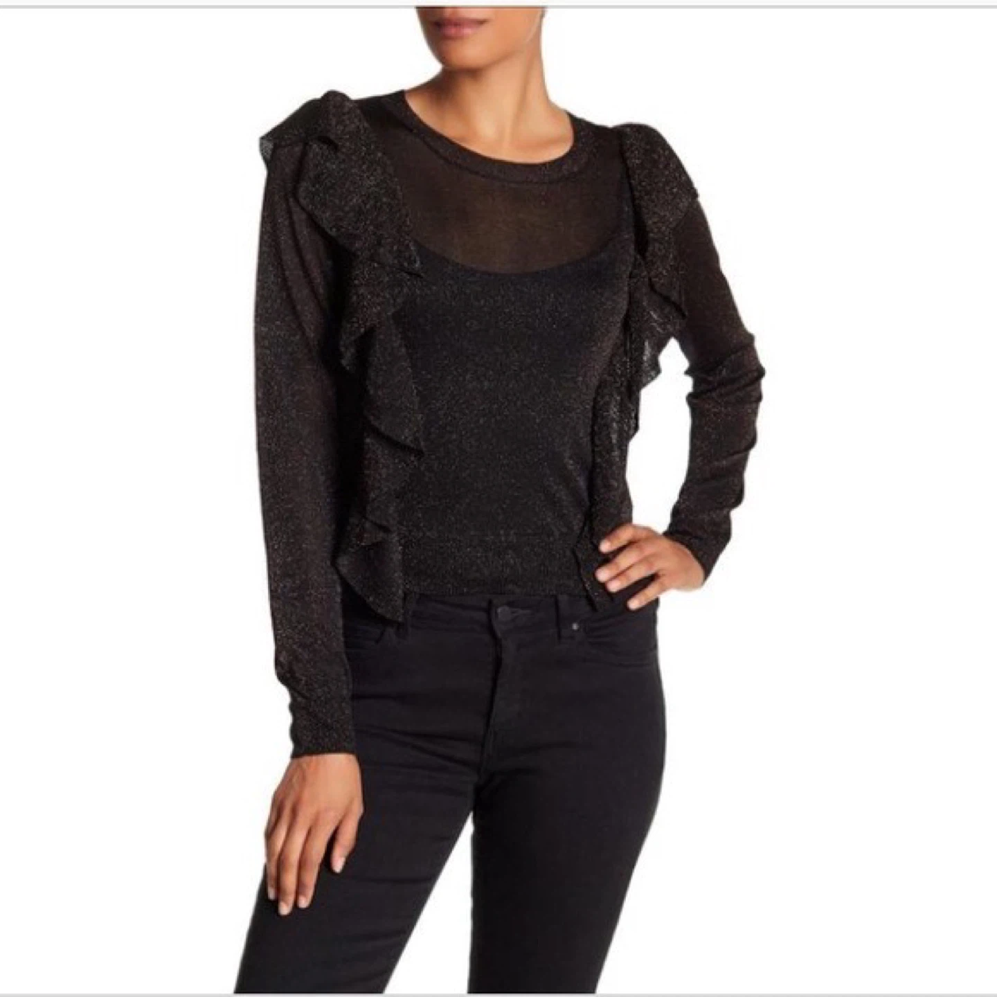 Stylist Closet Sale ✨ Rebecca Minkoff Metallic Top - New