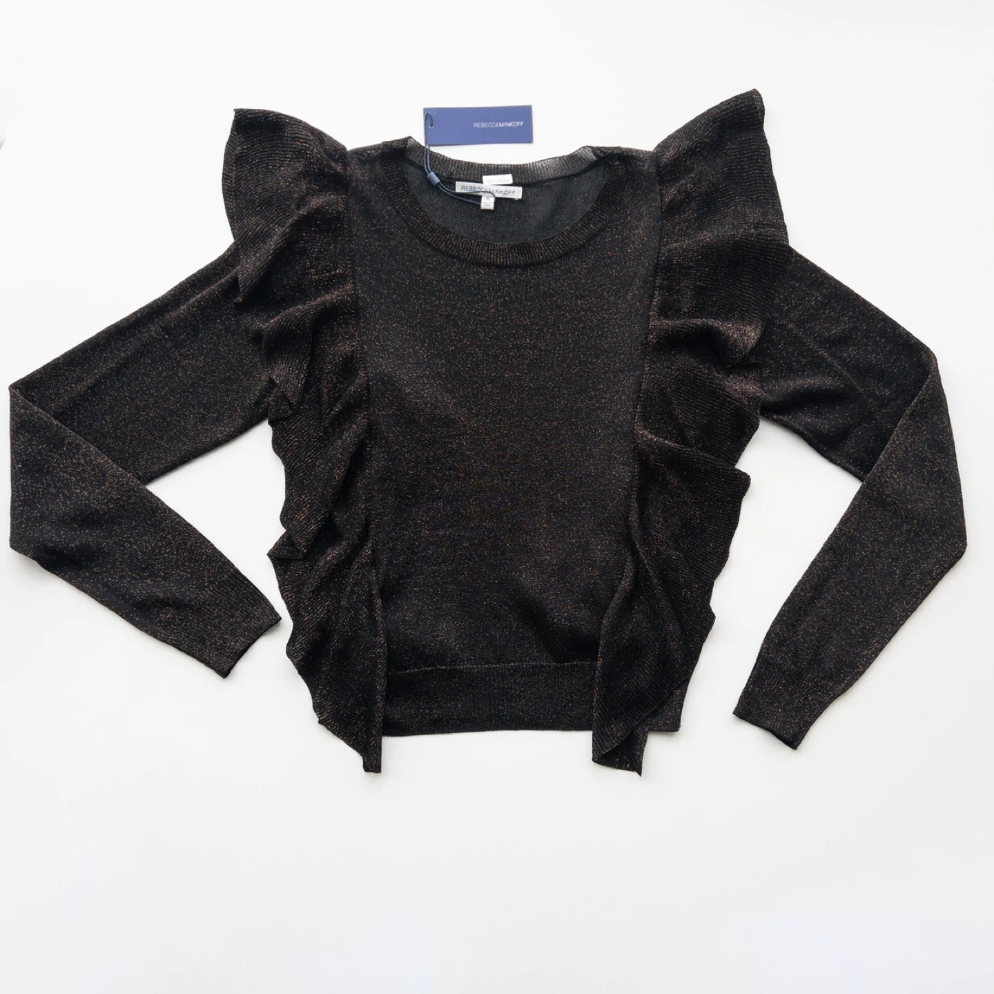 Stylist Closet Sale ✨ Rebecca Minkoff Metallic Top - New - photo 2