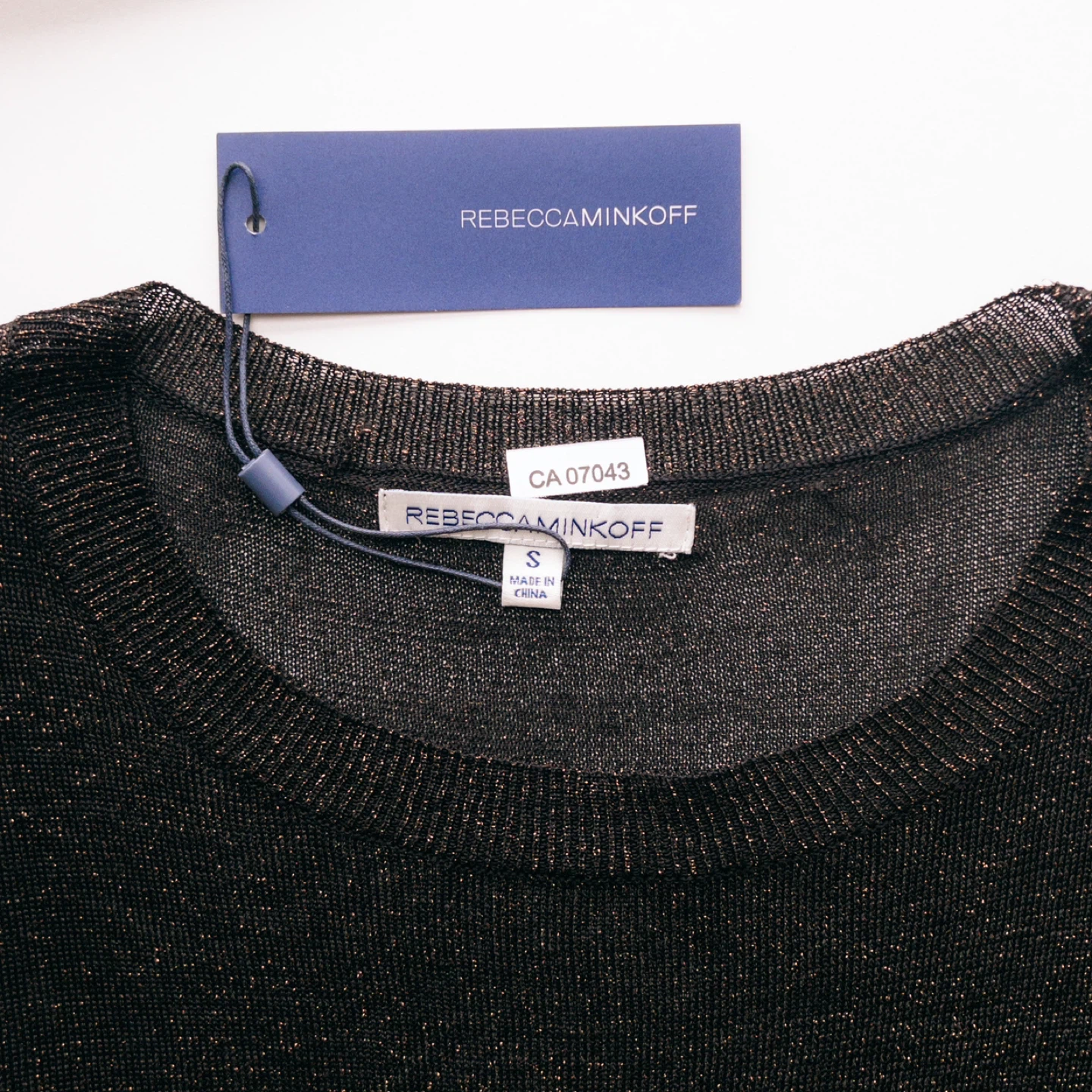 Stylist Closet Sale ✨ Rebecca Minkoff Metallic Top - New - photo 5