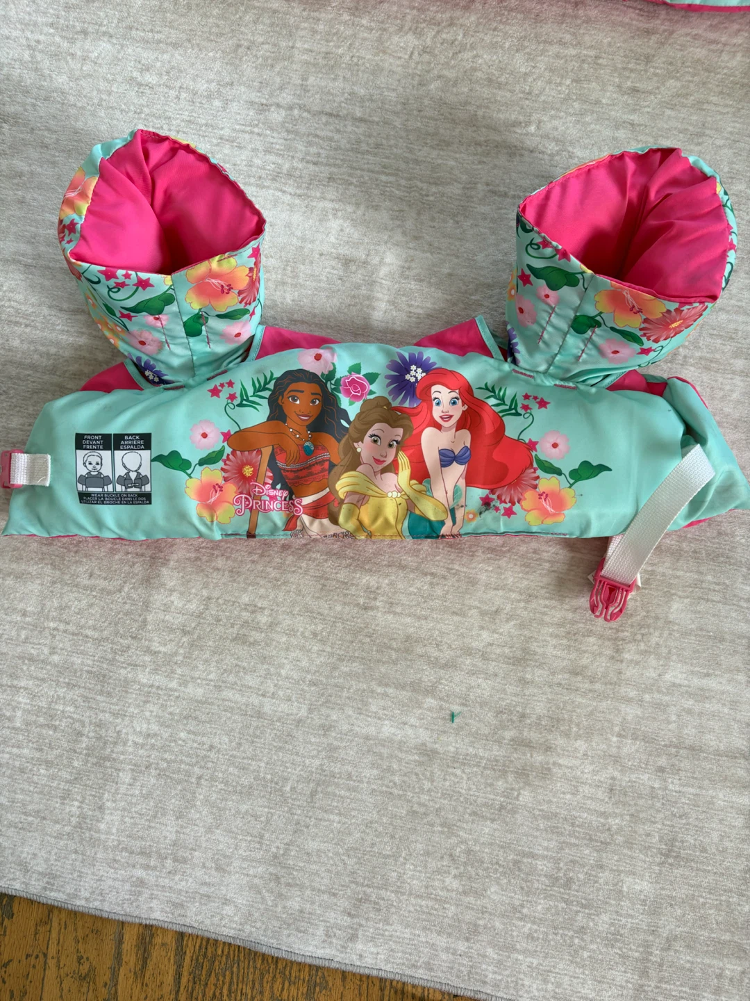 Puddle Jumpers- Life Vests  33-55 lbs- Princess Theme - photo 2