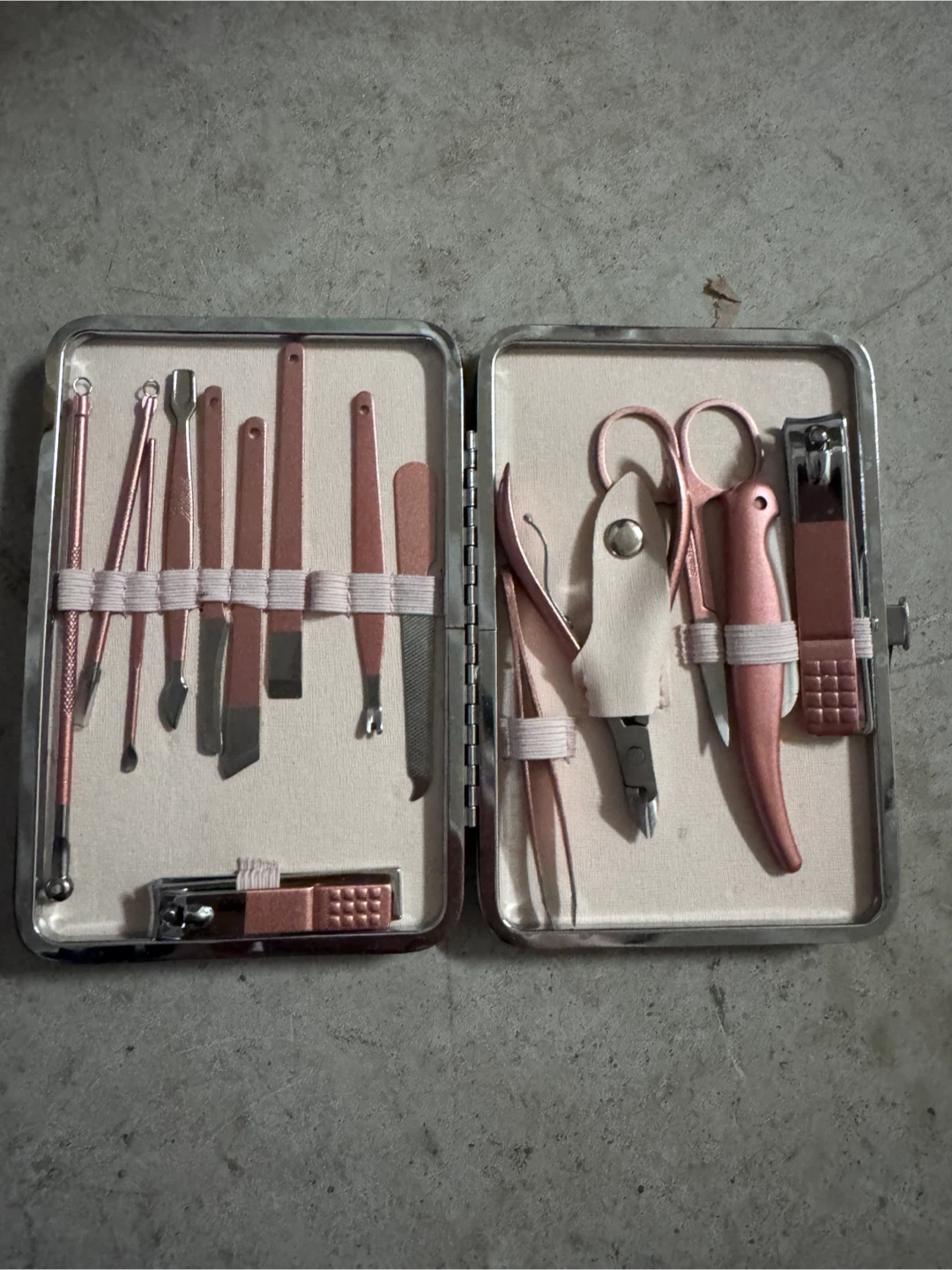 Rose Gold Manicure Pedicure Set