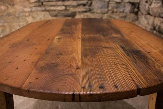 Solid Wood Oval Dining Table – Cozy Family & Timeless Charm - photo 3