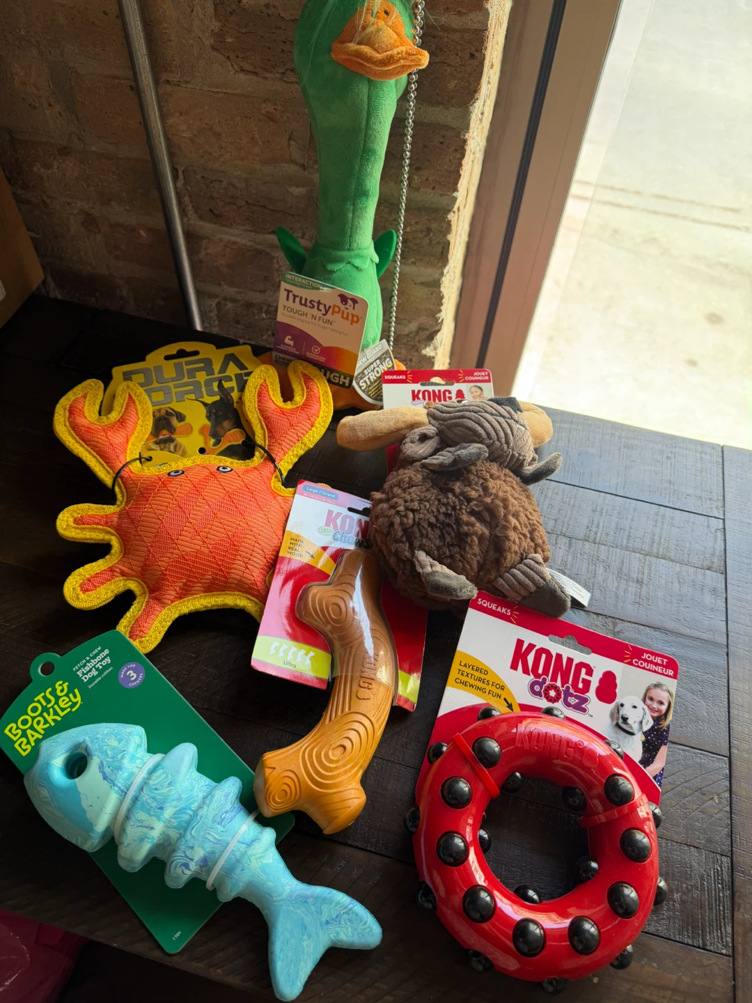 6 new dog toys!!!