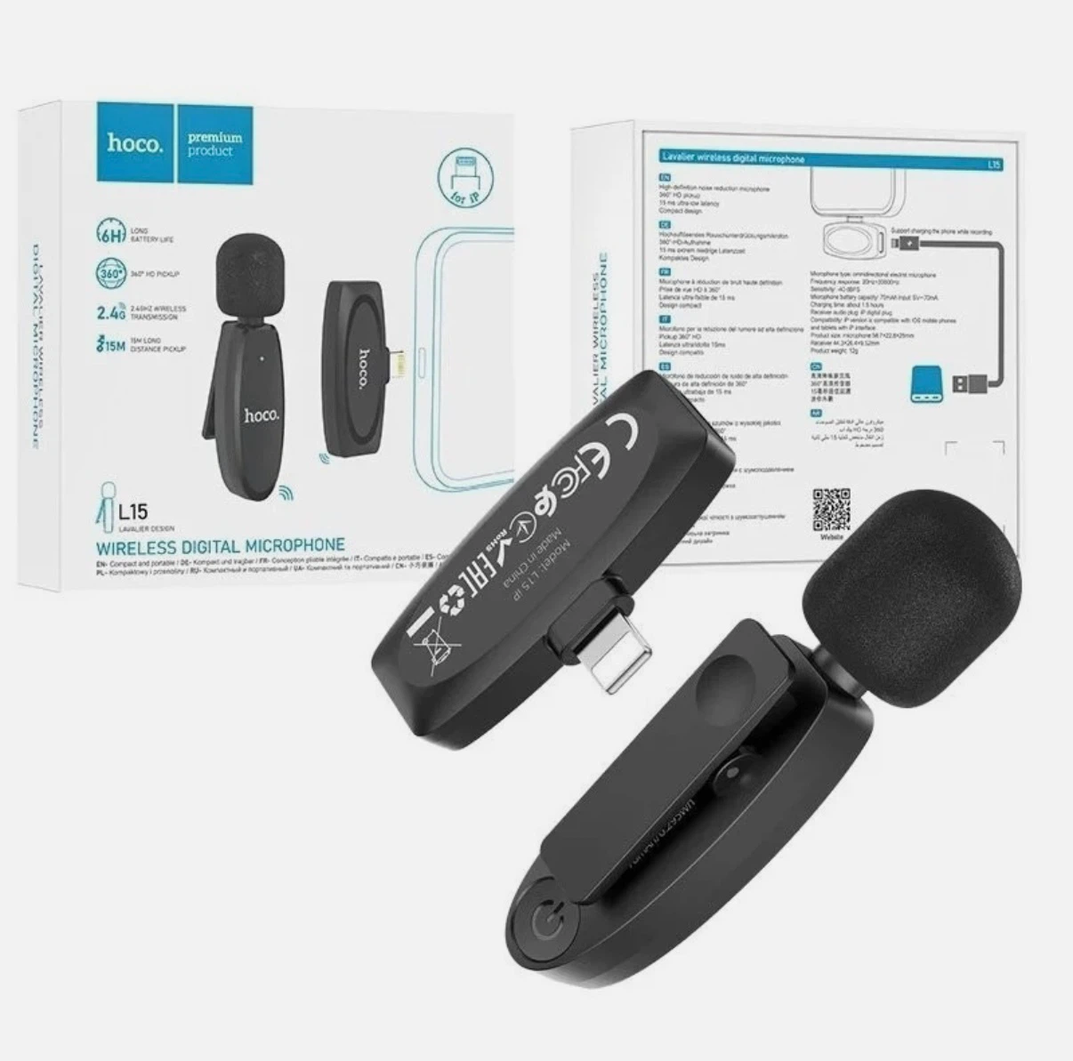 Wireless Microphone for iPhone 6 to iPhone 14 Series - photo 3