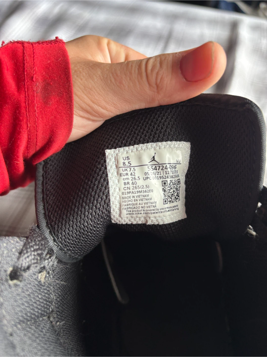 Air Jordan 1 Mid SE 'Light Smoke Grey' - photo 2