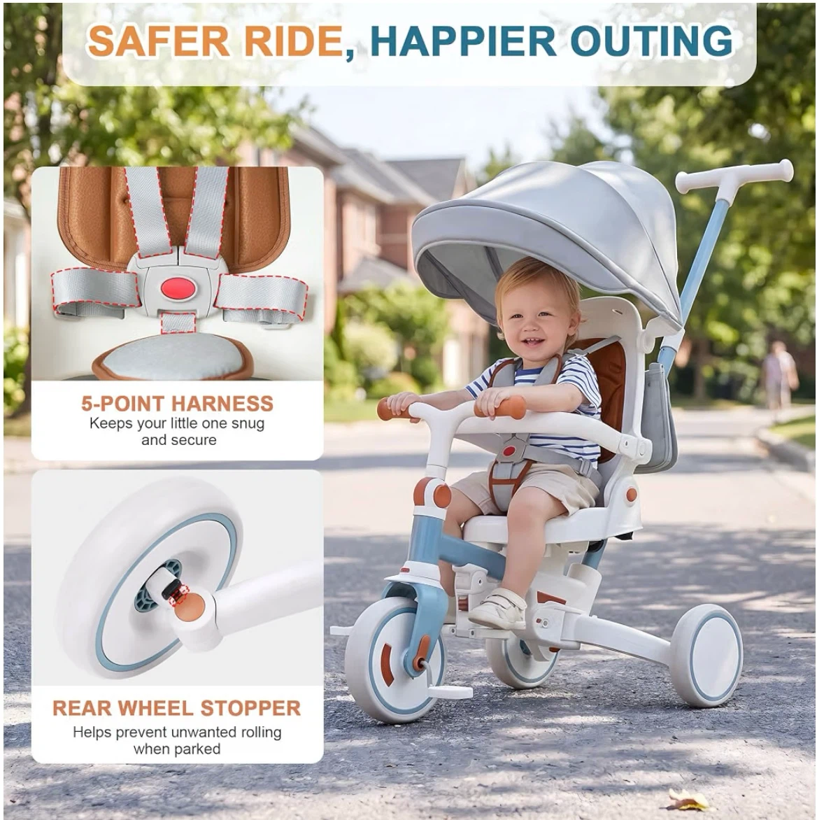 7-in-1 Growth Tricycle - photo 3