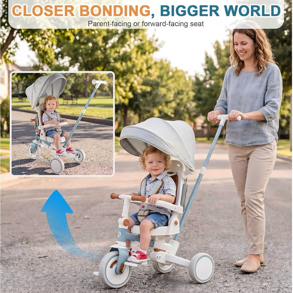 7-in-1 Growth Tricycle - photo 4