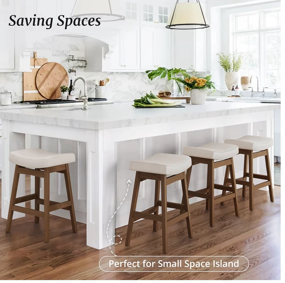 24" Counter Height Barstools - Set of 3 - photo 3