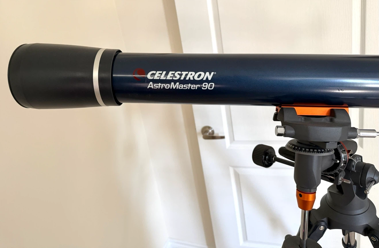 Celestron Astromaster 90 EQ Telescope - photo 3