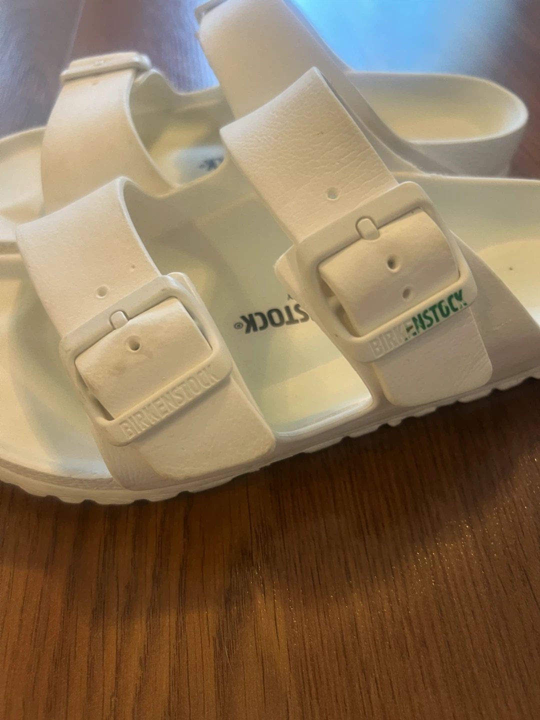Birkenstock Arizona EVA Sandals White Size 38 - photo 3