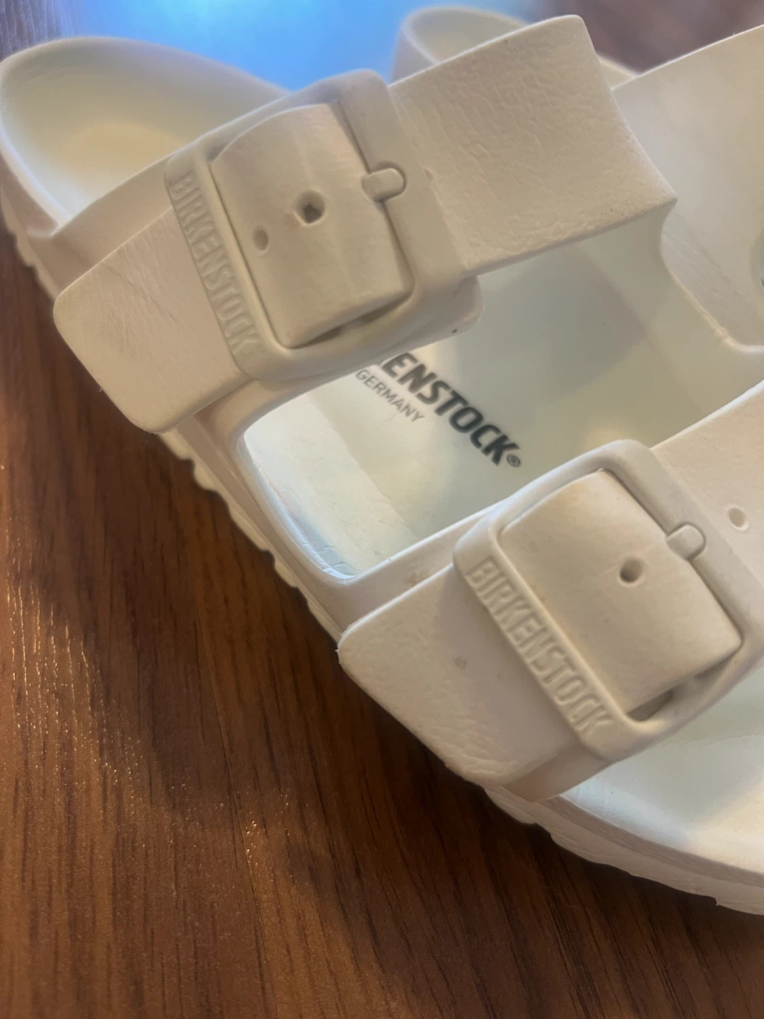 Birkenstock Arizona EVA Sandals White Size 38 - photo 5
