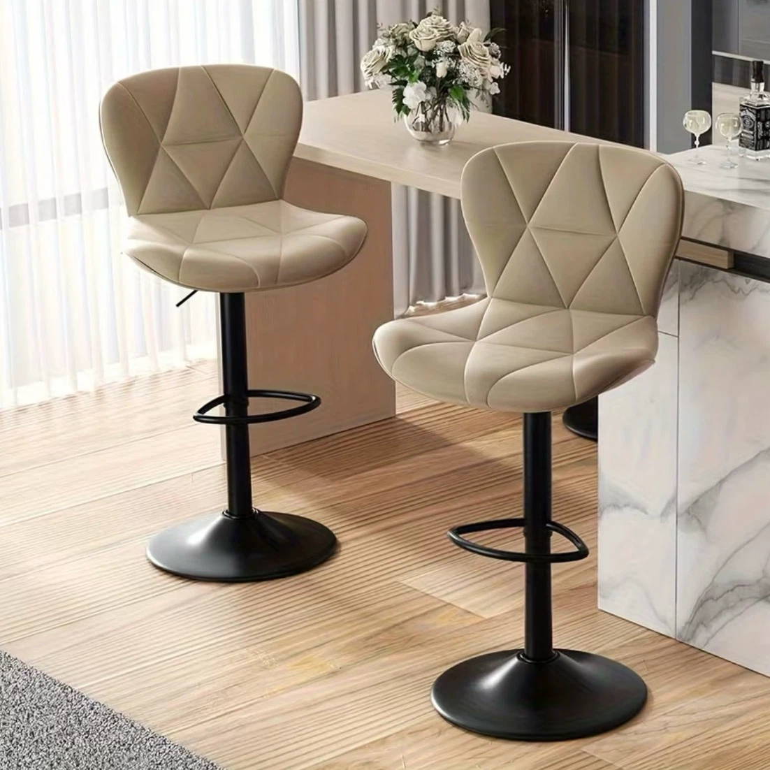 Set of 2  Bar Stools