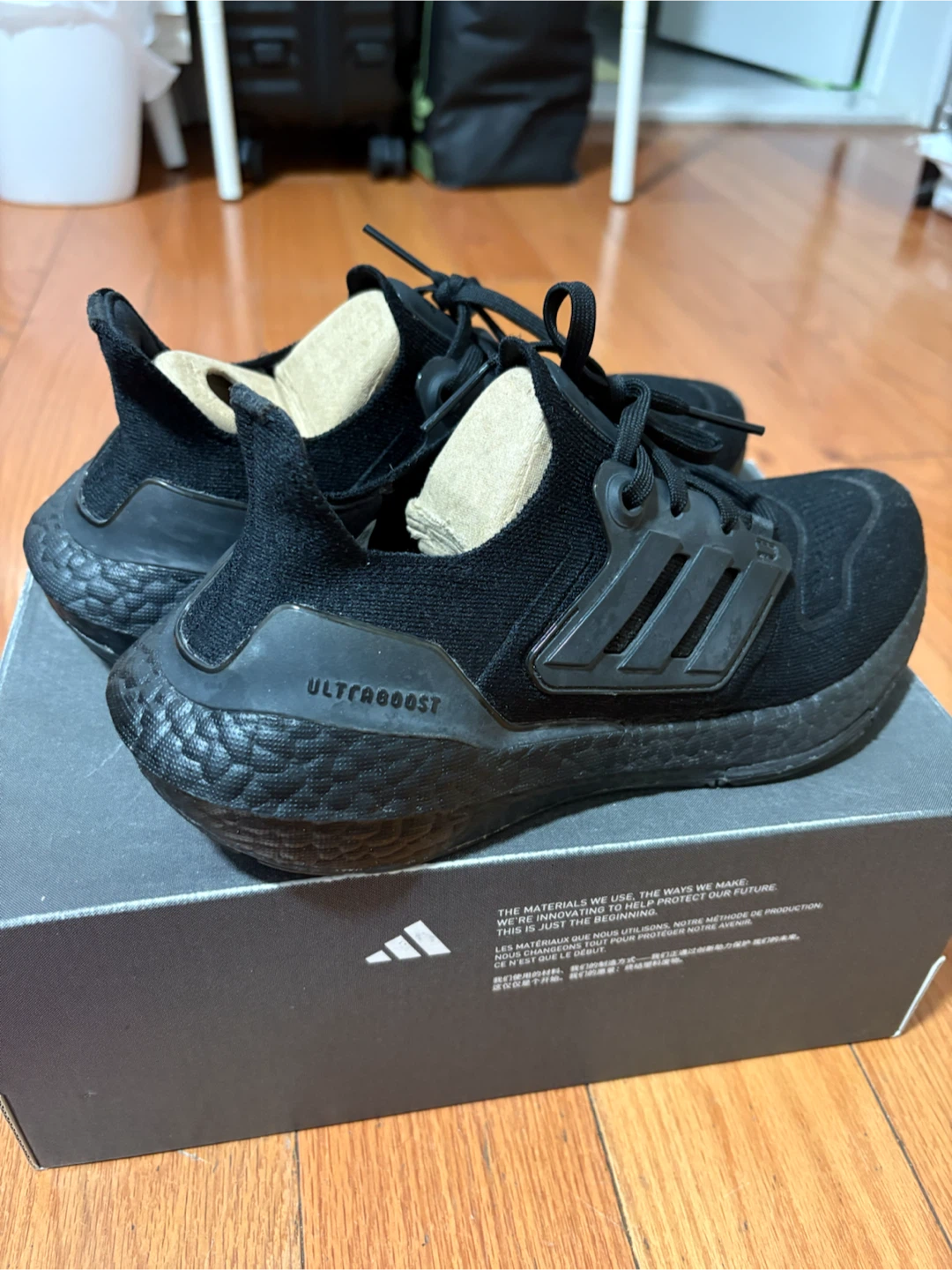 Adidas Ultraboost Running Shoes - Black - photo 3