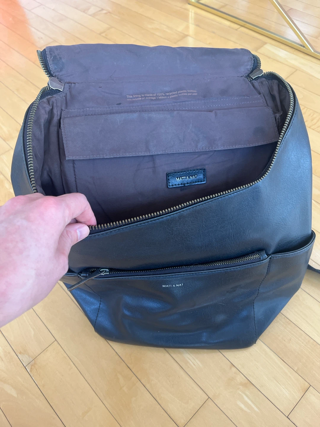 Black Matt & Nat Backpack - photo 4