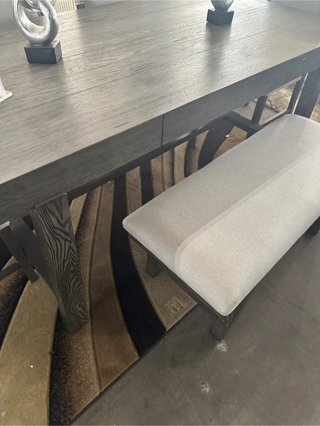 Royal Dining Room Table Set with Chairs and Bench - photo 2
