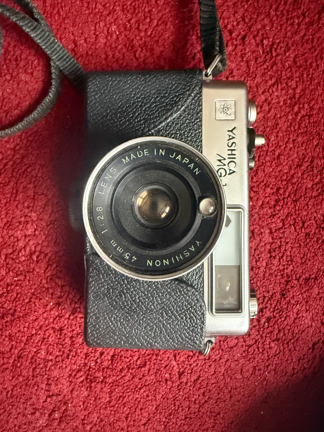 Yashica MG-1 35mm Film Camera with 45mm 1:2.8 Lens - photo 3