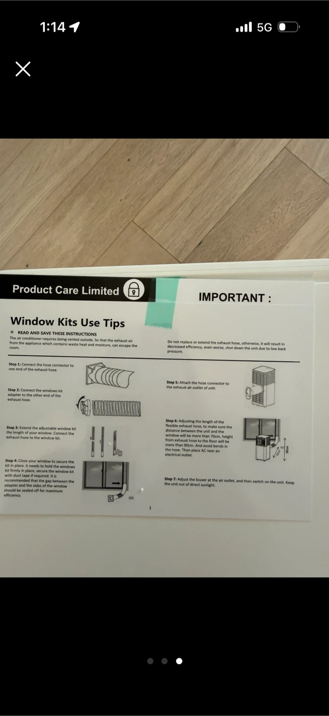 Costway Portable Air Conditioner - photo 3
