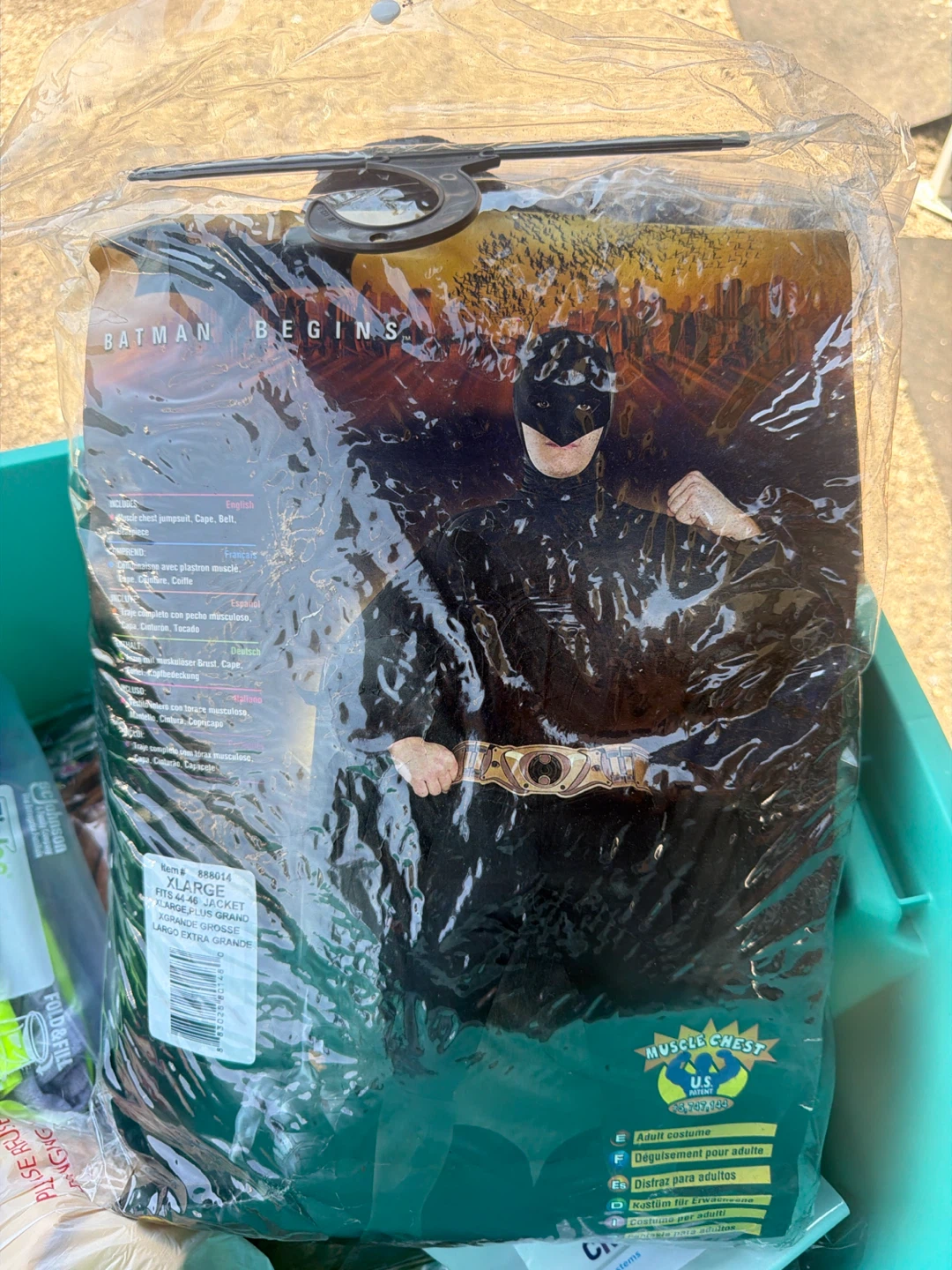 Batman Begins Muscle Chest costume