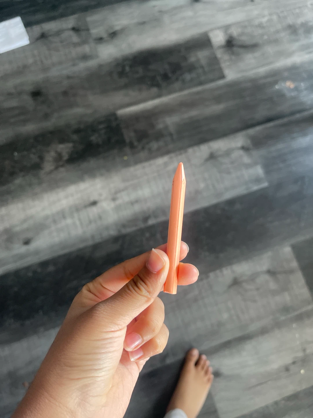 Orange Crayon