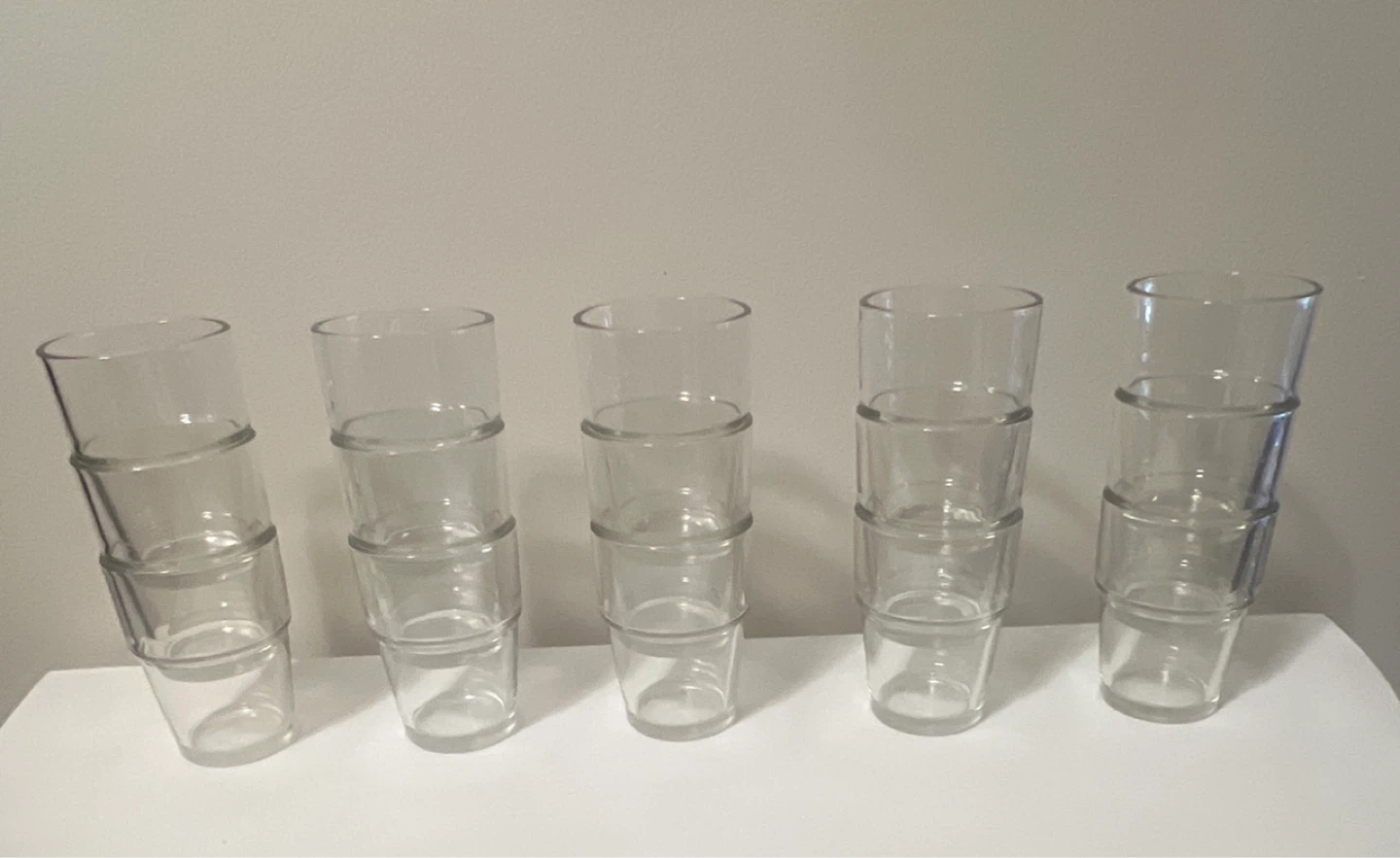 IKEA REKO Small Drinking Glasses - 15 (Excellent Condition)