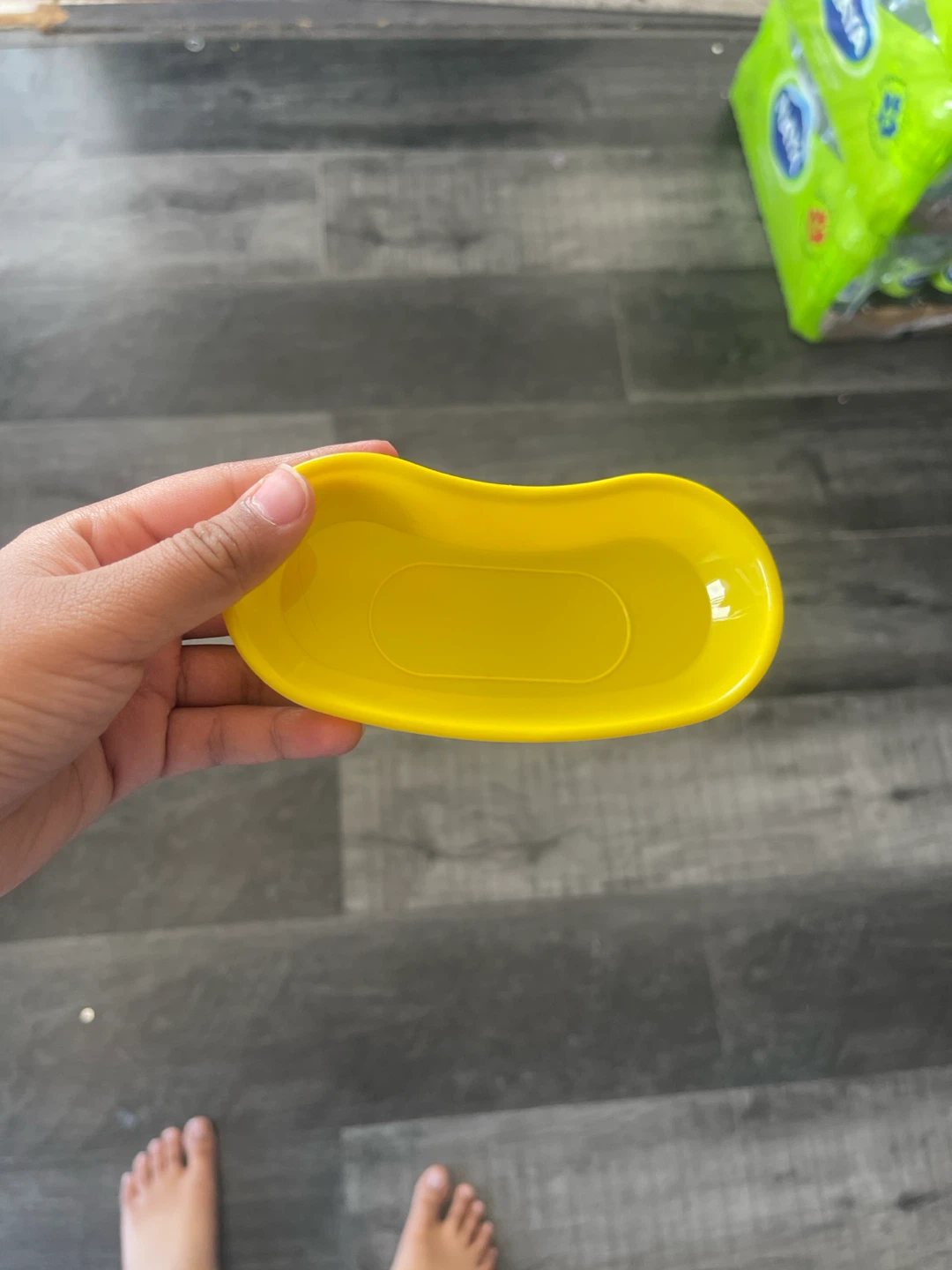 Yellow Kid's Small Wash Basin / Dish