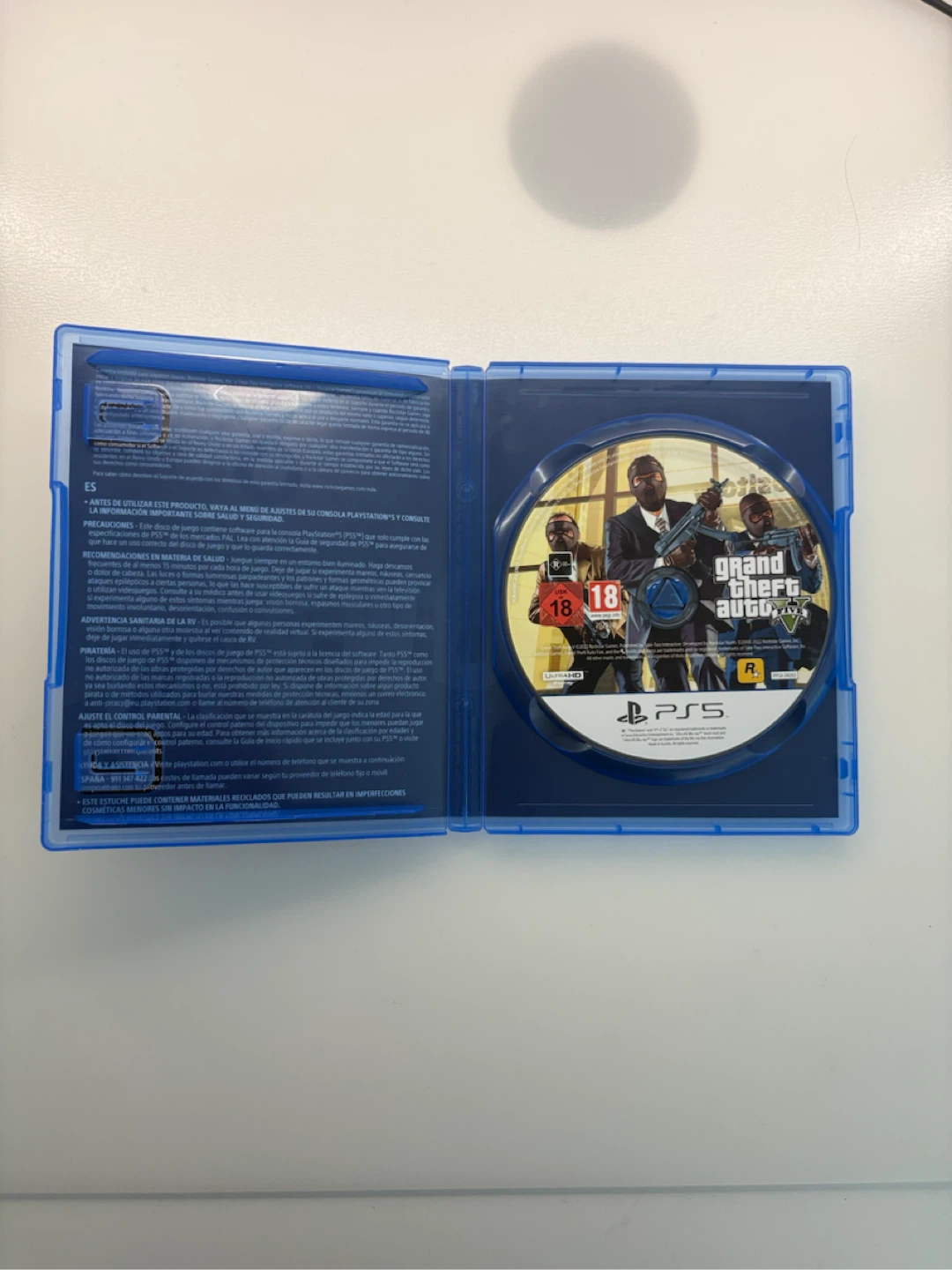 GTA V (Grand Theft Auto V) PS5 Excellent Condition - photo 3