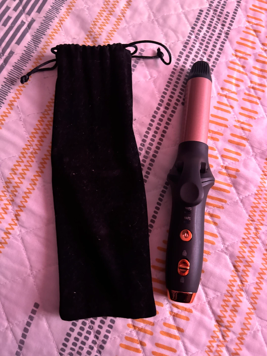 Curling Iron with Travel Pouch
