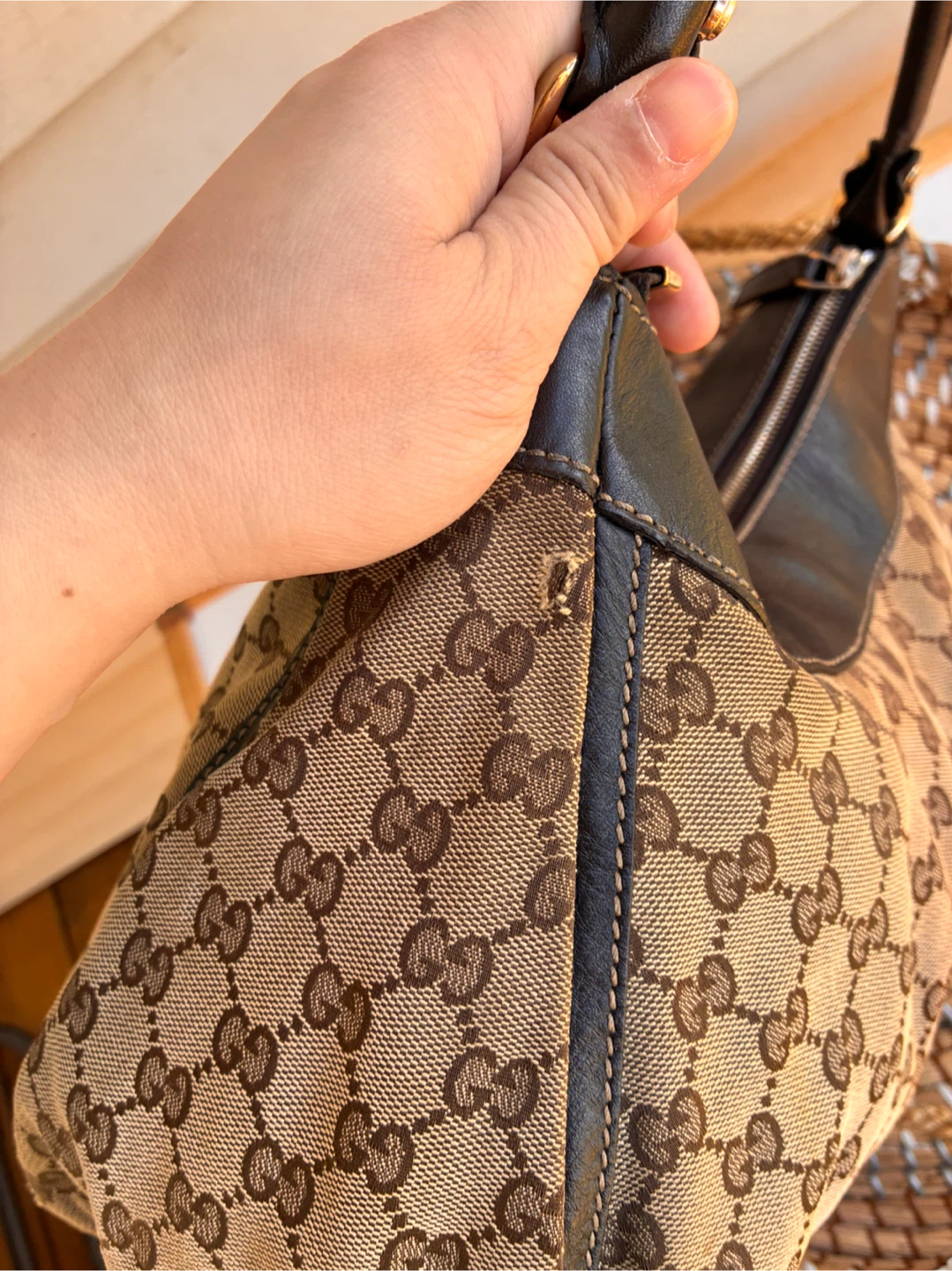 Authentic gucci hobo - photo 3