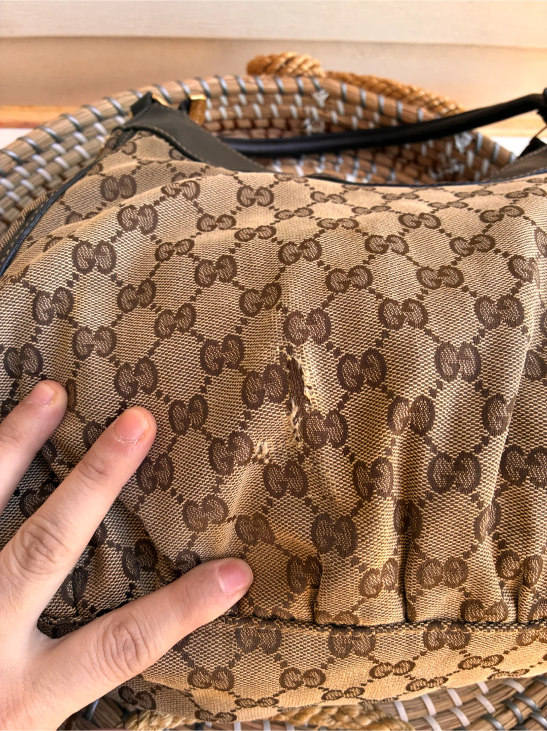 Authentic gucci hobo - photo 4