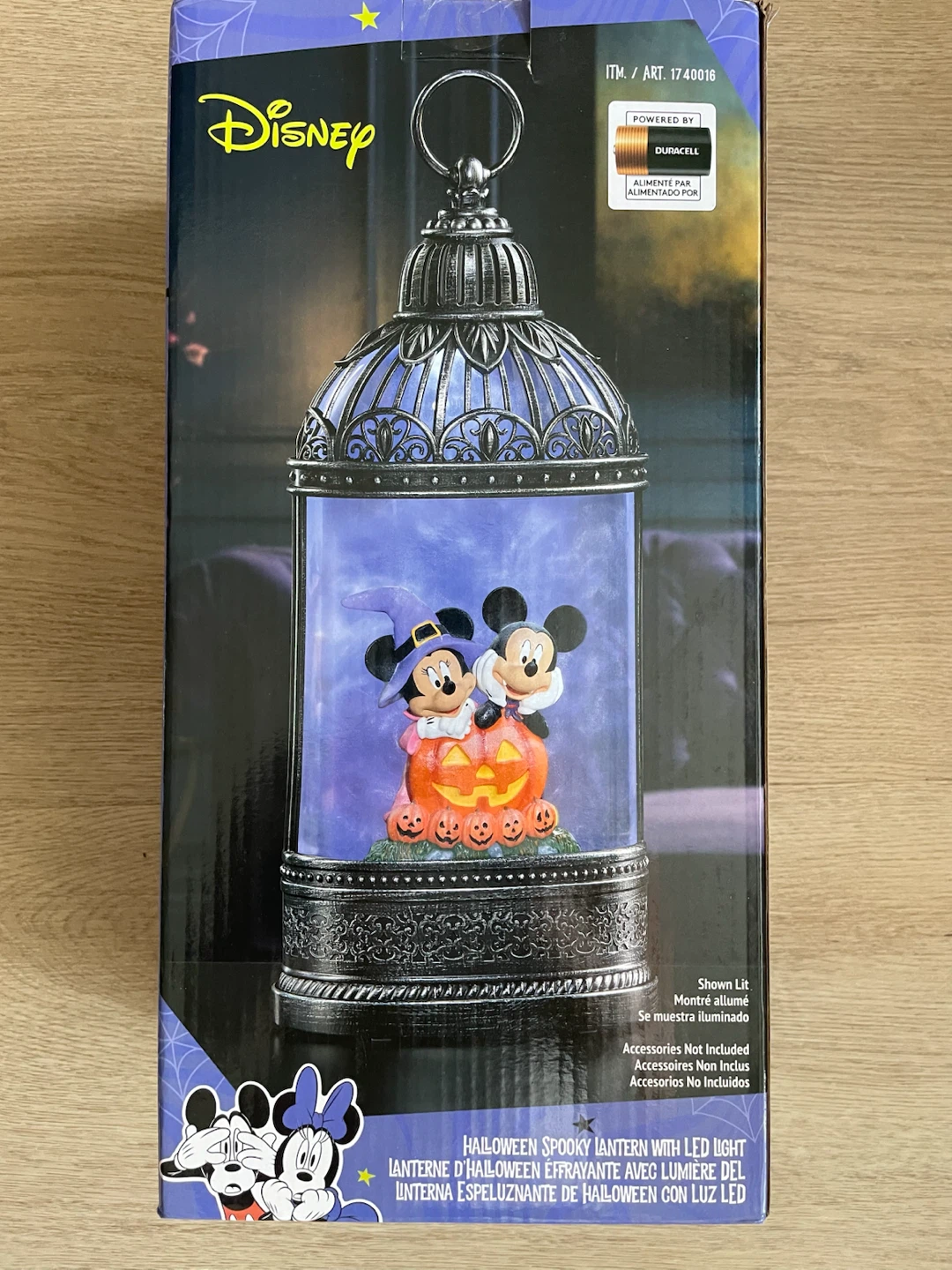 Disney Halloween Spooky Lantern with LED Light