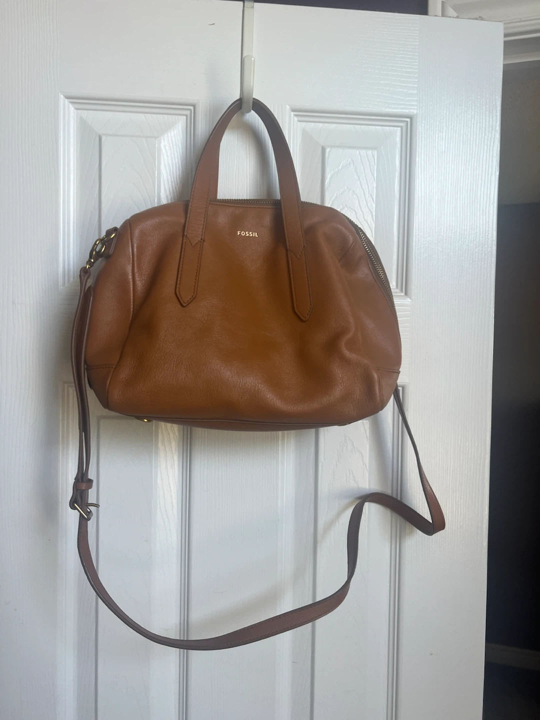 Fossil Leather Satchel Purse