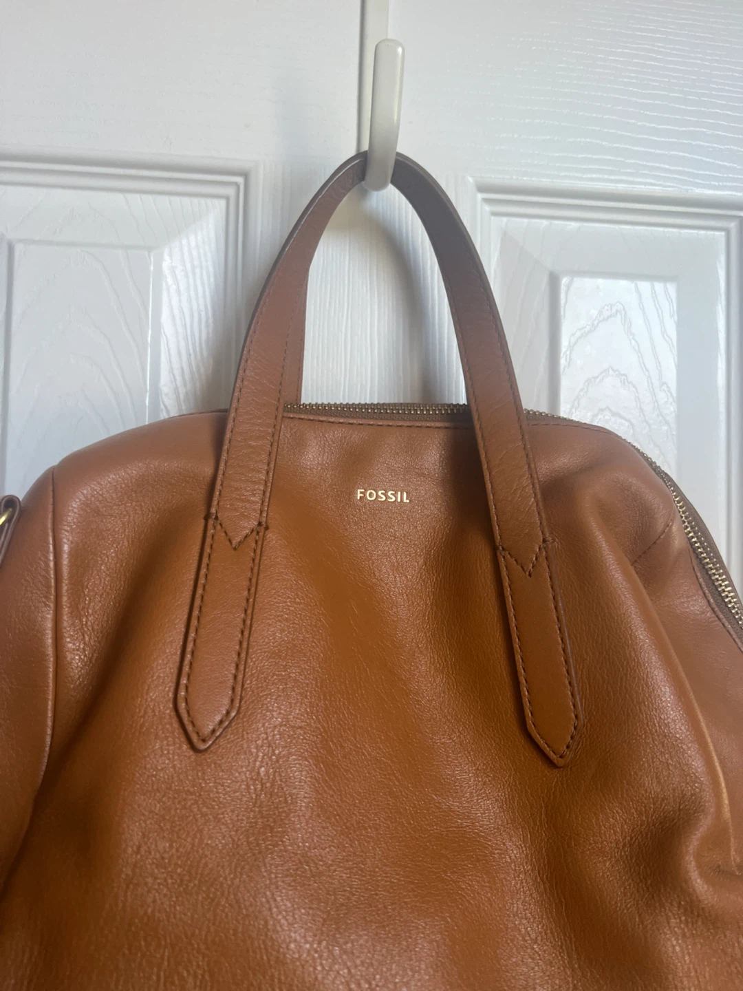 Fossil Leather Satchel Purse - photo 2